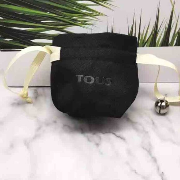 Tous Silver-Gold-Plated Cross Colored Gemstone Necklace - Picture 9 of 9